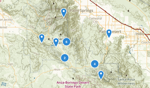 Mountain Center, California Map