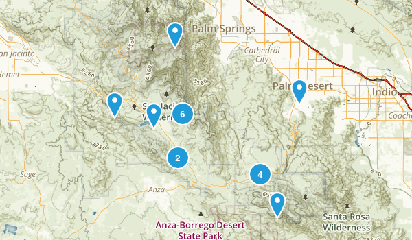 Mountain Center, California Map