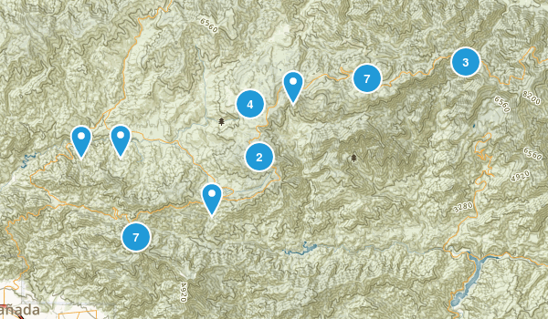 Mt Wilson, California Map