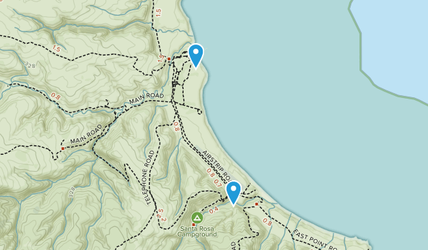 Naples, California Map