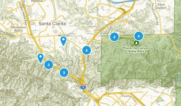 Newhall, California Map