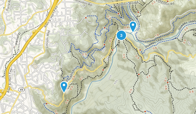 North Auburn, California Map