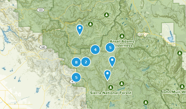 Oakhurst, California Map