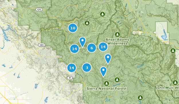 Oakhurst, California Map