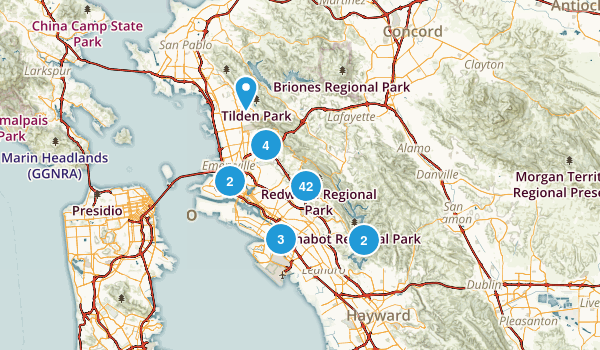 Oakland, California Map