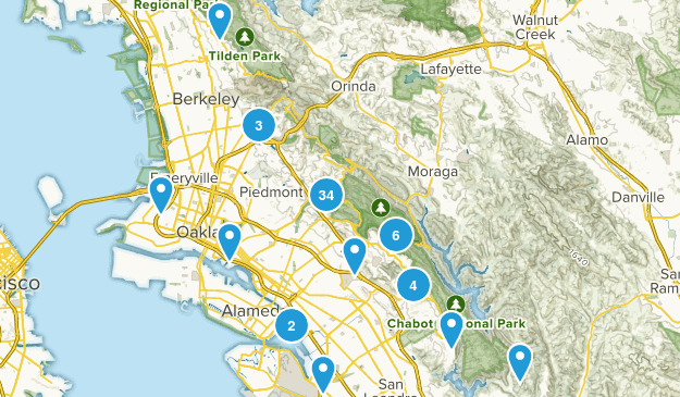 Oakland, California Map