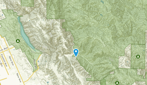 Old Gilroy, California Map