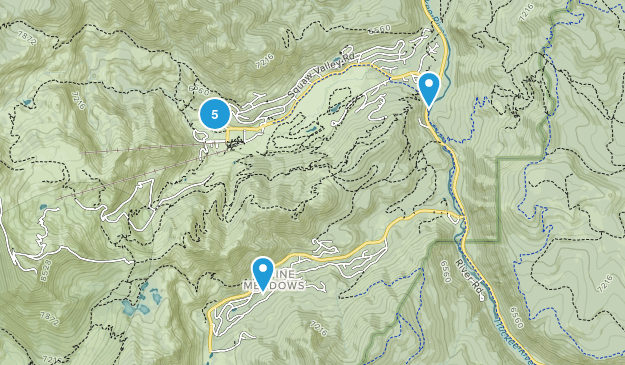Olympic Valley, California Map