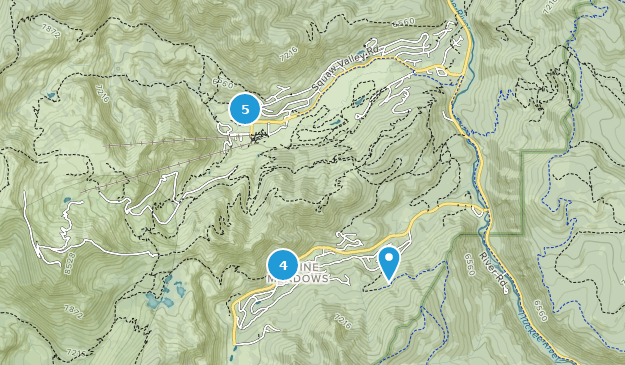 Olympic Valley, Kalifornien Map