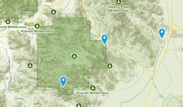 Onyx, California Map