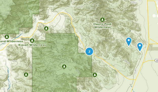 Onyx, California Map