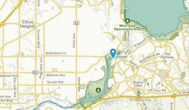 Orangevale, California Map