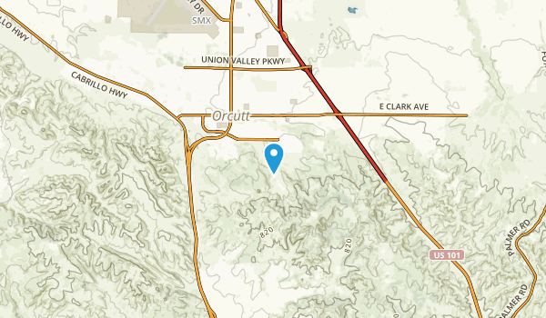 Orcutt, California Map