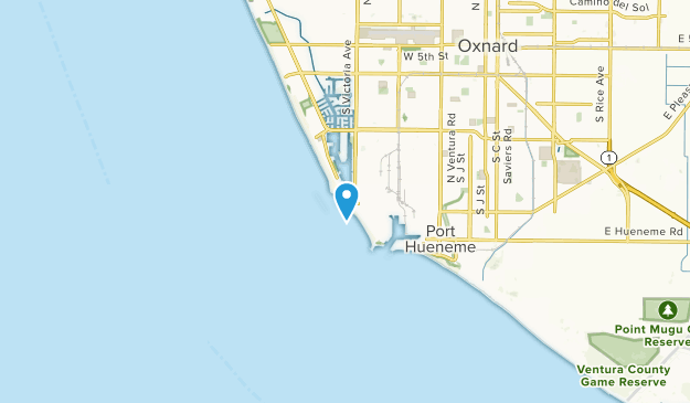 Oxnard, California Map