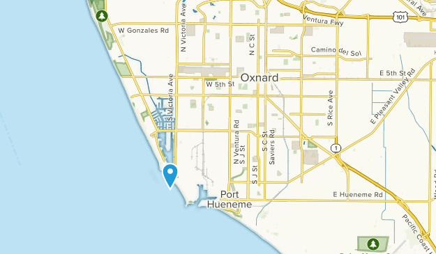 Oxnard, California Map