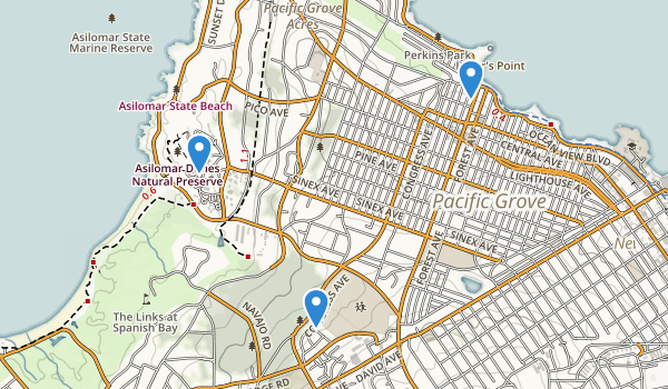 Pacific Grove Zip Code Map - Map of world