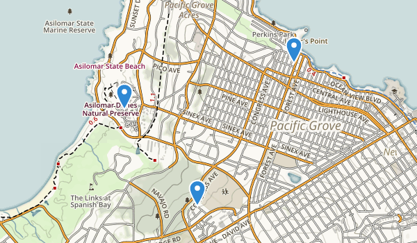Pacific Grove, California Map