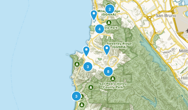 Pacifica, California Map