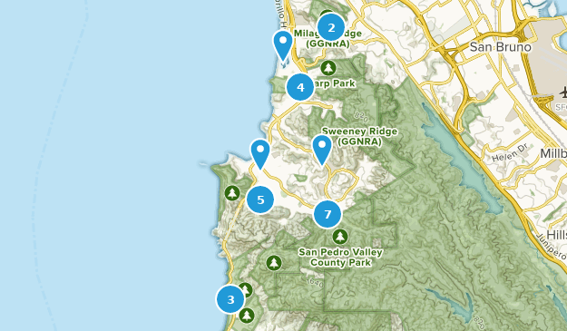 Pacifica, California Map