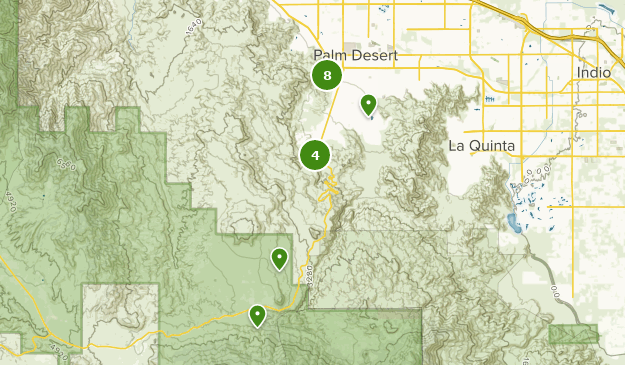Palm Desert, California Map