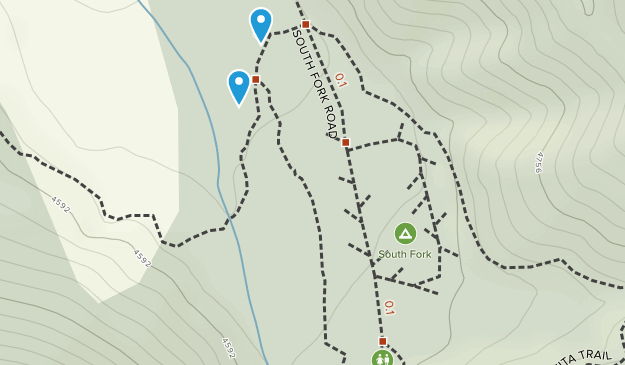 Paradise Springs, California Map