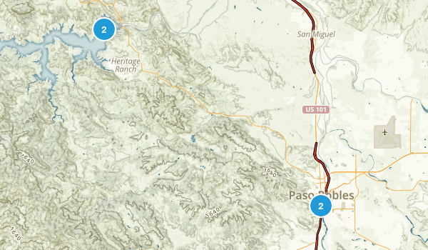 Paso Robles, California Map