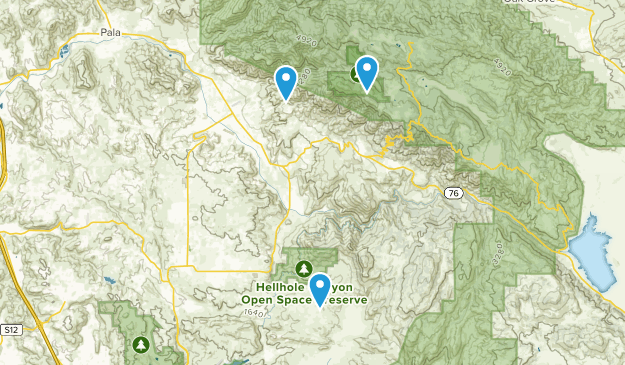 Pauma Valley, California Map
