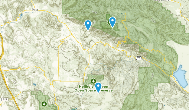 Pauma Valley, California Map