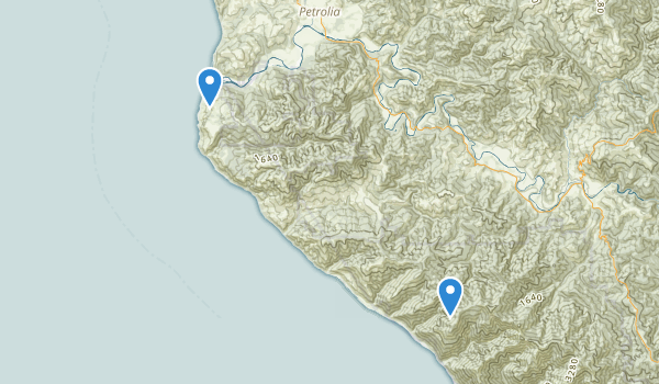 Best Trails near Petrolia, California