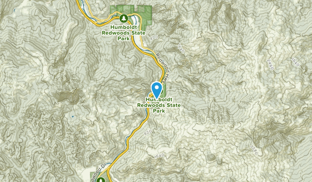 Phillipsville, California Map