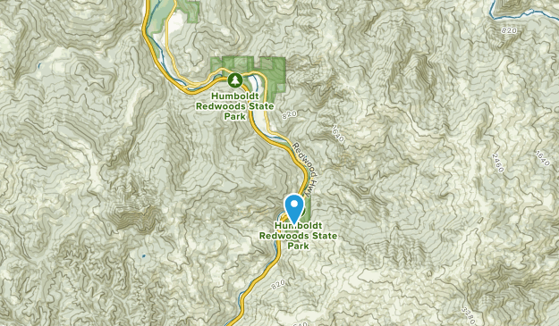 Phillipsville, California Map