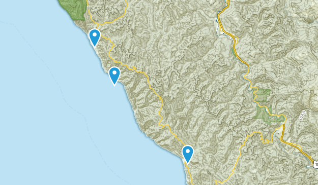 Piercy, Kalifornien Map