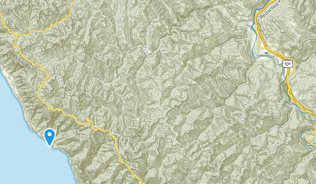 Piercy, Californie Map