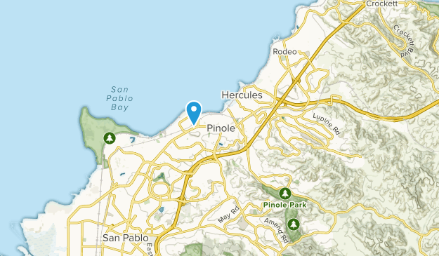Pinole, California Map