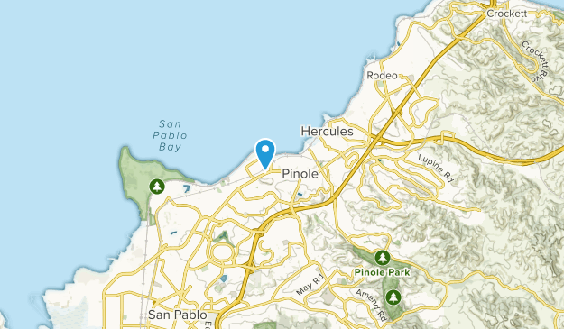Pinole, California Map