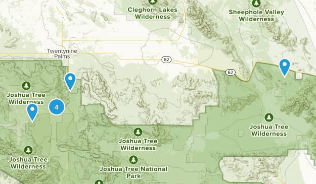 Pinto Wye, California Map