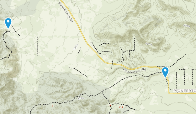 Pioneertown, California Map