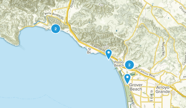 Pismo Beach, California Map