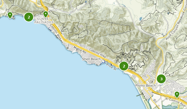 Pismo Beach, California Map