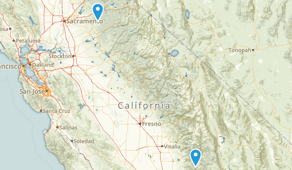 Placerville, California Map
