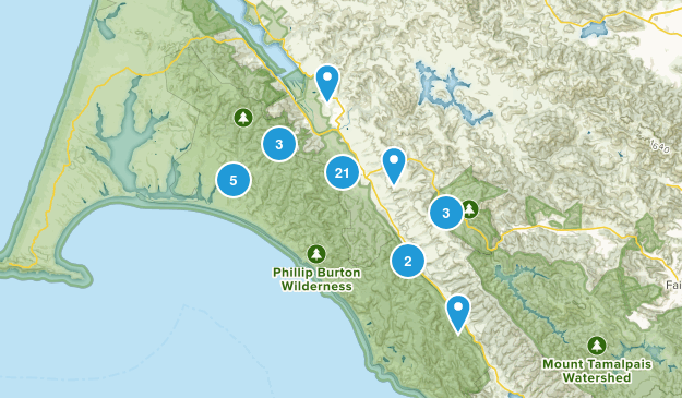 Point Reyes Station, California Map