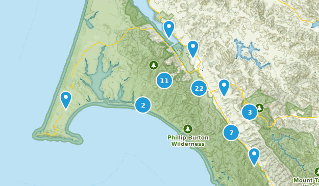 Point Reyes Station, California Map