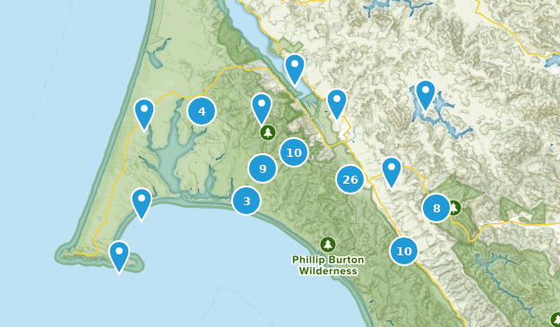 Point Reyes Station, California Map
