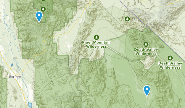 Poleta, California Map
