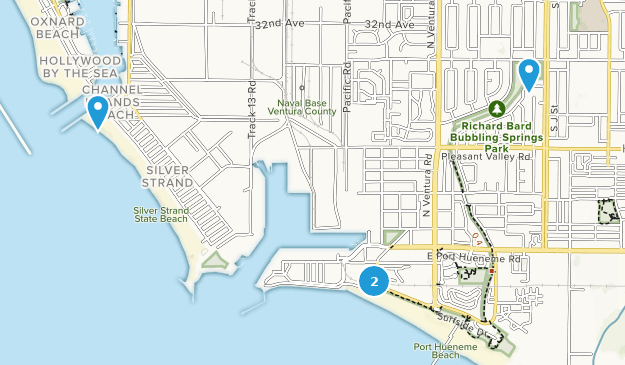 Port Hueneme, Californie Map