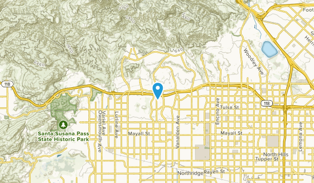 Porter Ranch Zip Code Map - Map of world