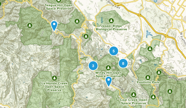 Portola Valley, California Map