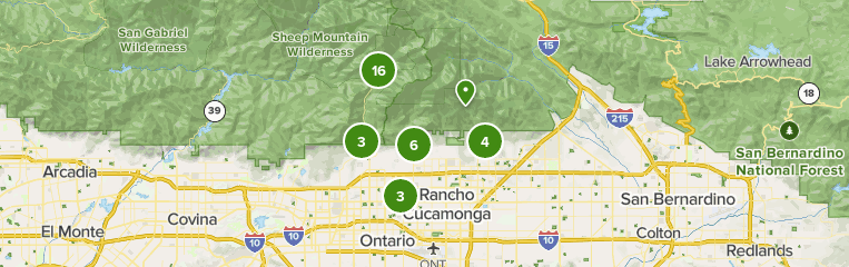 Rancho Cucamonga Kalifornien Beliebte Routen Alltrails