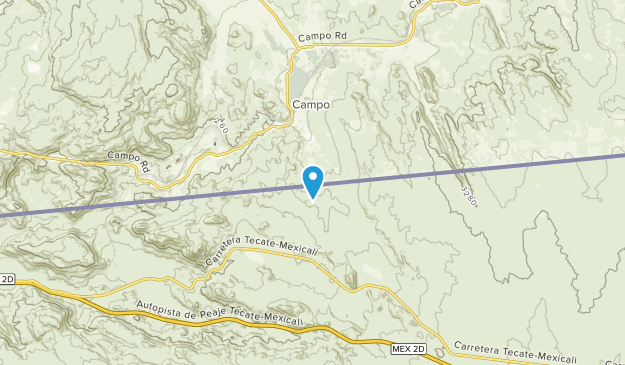 Rancho Del Campo, California Map