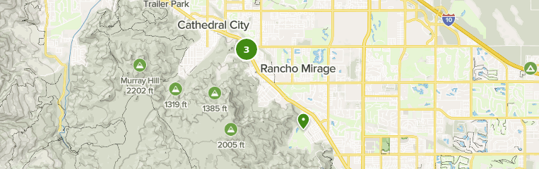 Rancho Mirage, Kalifornien: Routenkarten